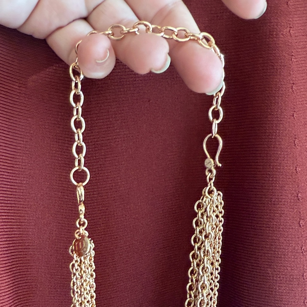 Stackable Gold Multi-Strand Necklace - Picture 5 of 6